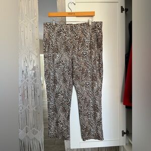 Chico's Leopard Print Pants